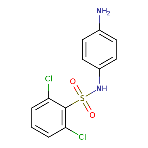 N-(4-aminophenyl)-2,6-dichlorobenzene-1-sulfonamide