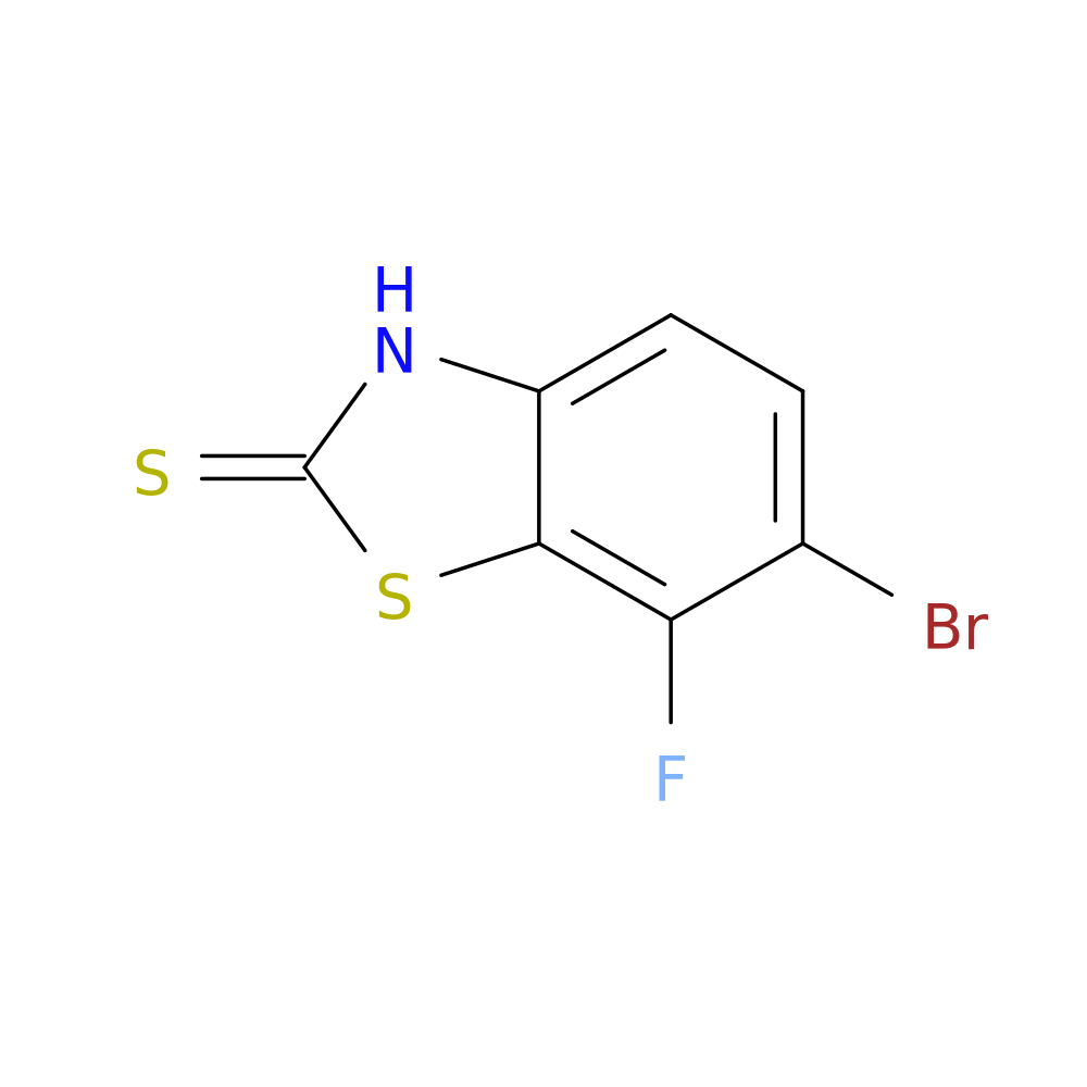 6-bromo-7-fluoro-3H-1,3-benzothiazole-2-thione