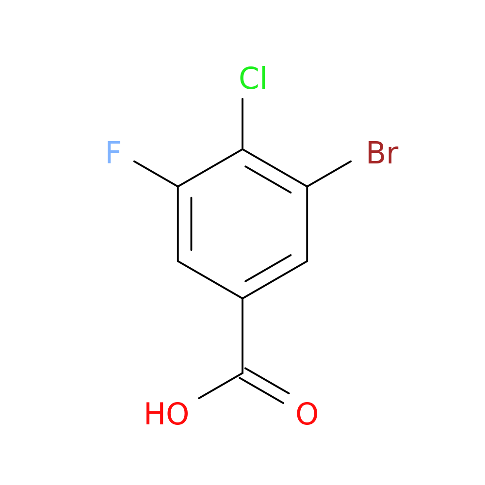 3-Bromo-4-chloro-5-fluorobenzoic acid