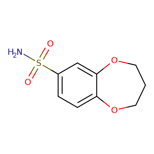 3,4-dihydro-2H-1,5-Benzodioxepin-7-sulfonamide