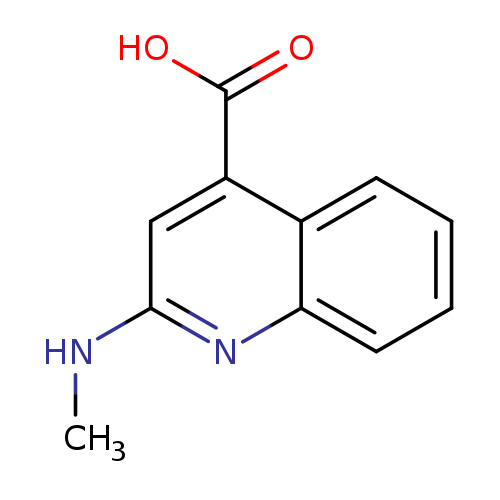 2-(methylamino)quinoline-4-carboxylic acid