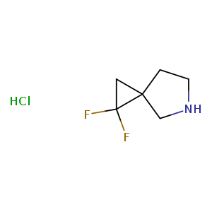 5-Azaspiro[2.4]heptane, 1,1-difluoro-, hydrochloride (1:1)