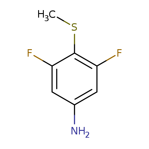 3,5-difluoro-4-(methylsulfanyl)aniline