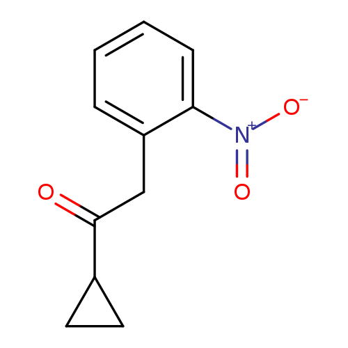 1-cyclopropyl-2-(2-nitrophenyl)ethan-1-one