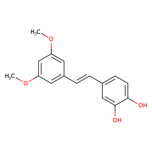 4-[(1E)-2-(3,5-Dimethoxyphenyl)vinyl]benzene-1,2-diol