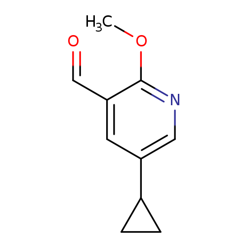 5-Cyclopropyl-2-methoxynicotinaldehyde