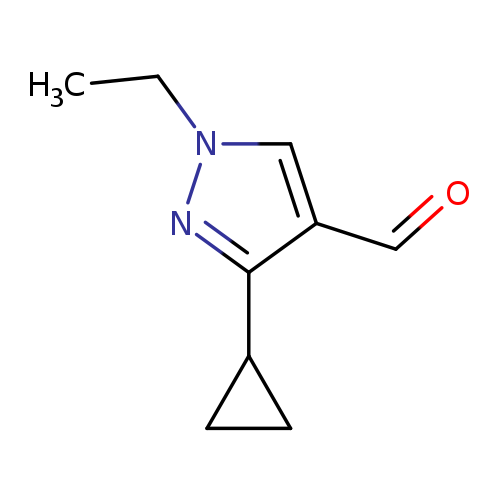 3-Cyclopropyl-1-ethyl-1h-pyrazole-4-carbaldehyde