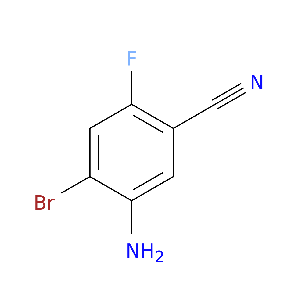 5-Amino-4-bromo-2-fluorobenzonitrile