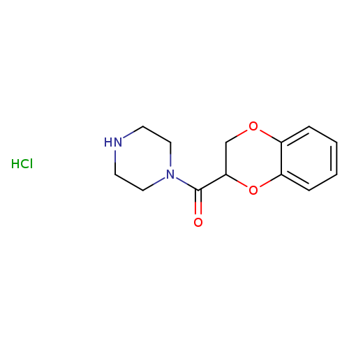 1-(2，3-Dihydro-1，4-benzodioxin-2-ylcarbonyl)piperazine hydrochloride