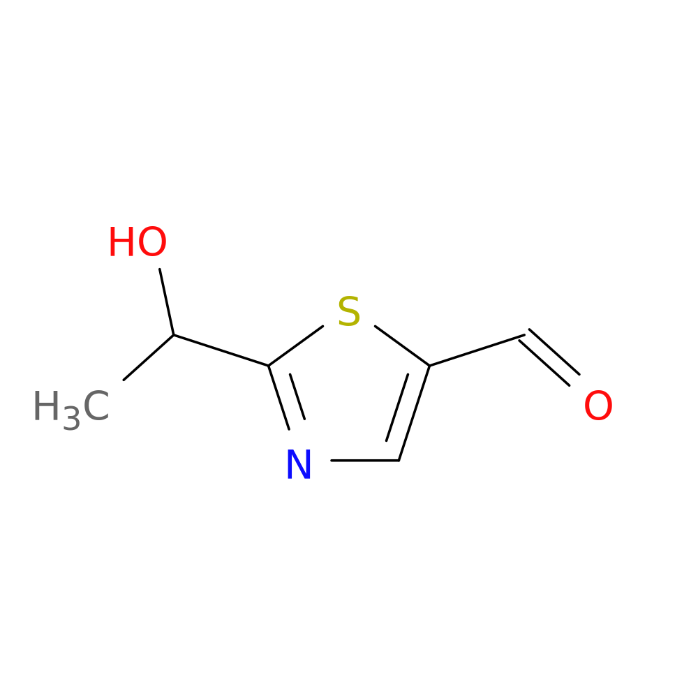 2-(1-Hydroxyethyl)-1,3-thiazole-5-carbaldehyde