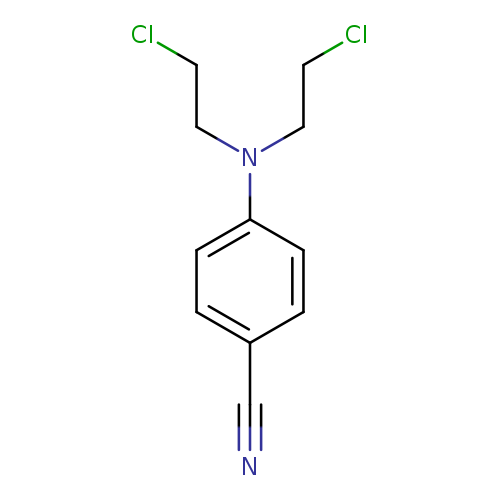 4-[bis(2-chloroethyl)amino]benzonitrile