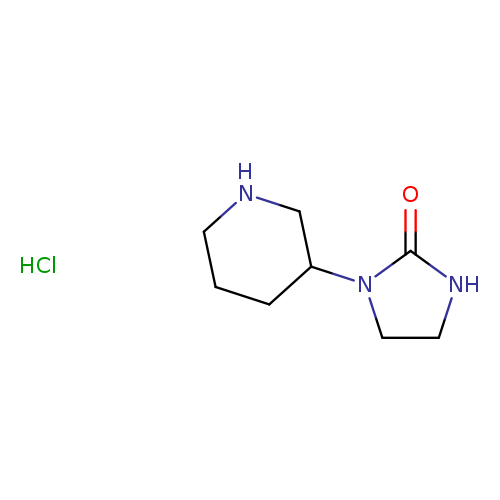 1-(Piperidin-3-yl)imidazolidin-2-one hydrochloride