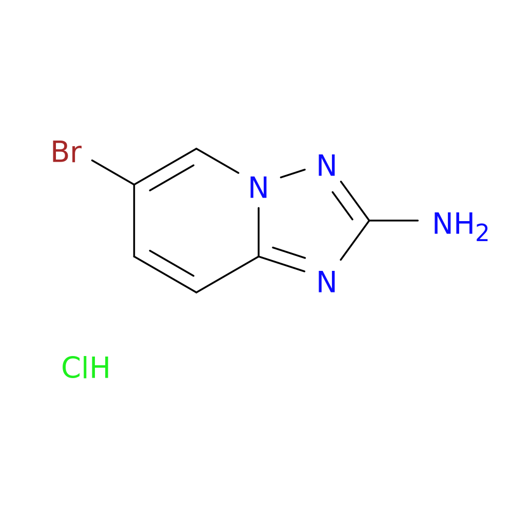 6-BROMO-[1,2,4]TRIAZOLO[1,5-A]PYRIDIN-2-AMINE HYDROCHLORIDE