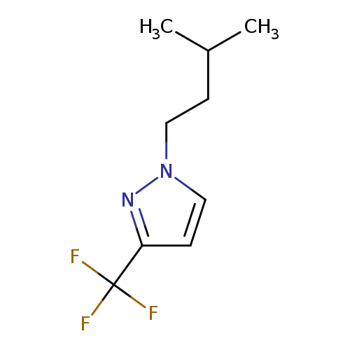 1-(3-Methylbutyl)-3-(trifluoromethyl)pyrazole