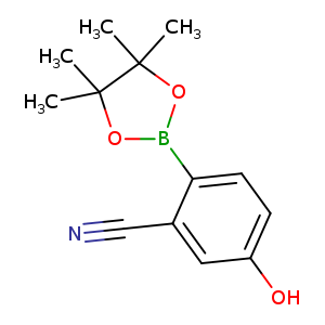 5-hydroxy-2-(4,4,5,5-tetramethyl-1,3,2-dioxaborolan-2-yl)benzonitrile