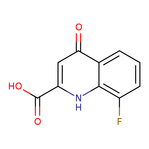 8-Fluoro-4-oxo-1,4-dihydroquinoline-2-carboxylic acid