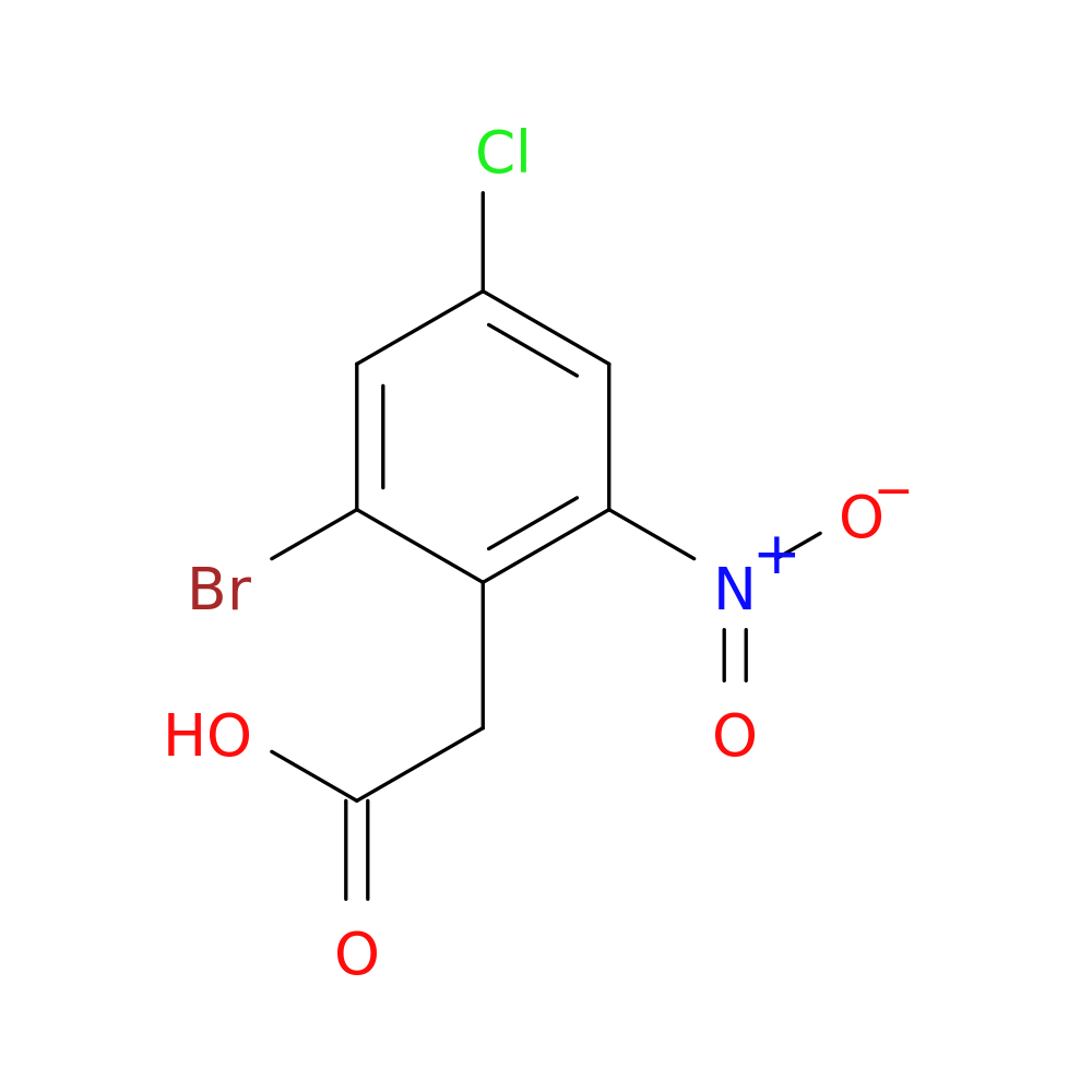 (2-Bromo-4-Chloro-6-Nitrophenyl)Acetic Acid