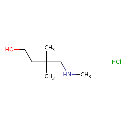 3,3-dimethyl-4-(methylamino)butan-1-ol hydrochloride