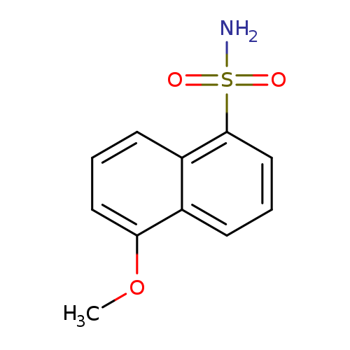 5-METHOXYNAPHTHALENE-1-SULFONAMIDE