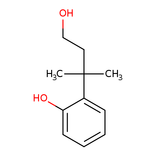 2-(4-hydroxy-2-methylbutan-2-yl)phenol