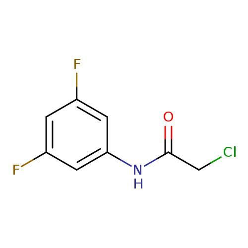 2-chloro-N-(3,5-difluorophenyl)acetamide