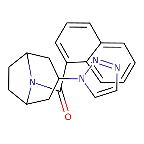 8-(naphthalene-1-carbonyl)-3-(1H-1,2,3-triazol-1-yl)-8-azabicyclo[3.2.1]octane