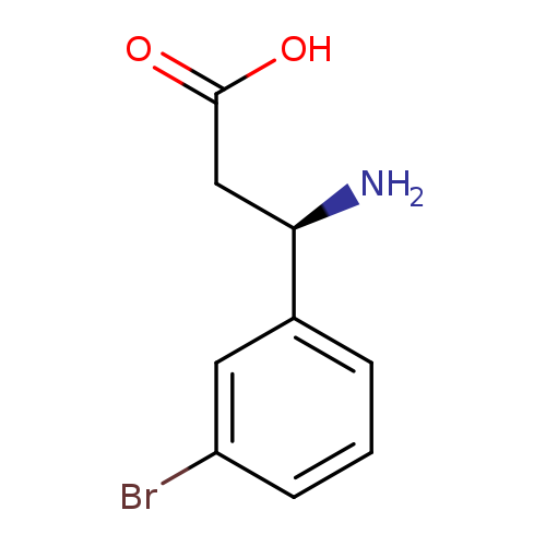 Benzenepropanoic acid, b-amino-3-bromo-, (bR)-
