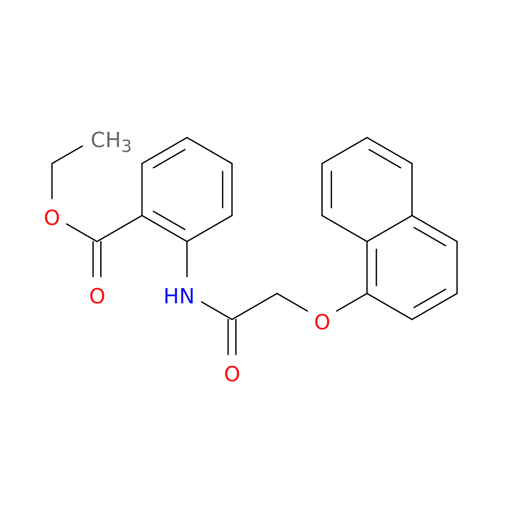 ethyl 2-{[(1-naphthyloxy)acetyl]amino}benzoate