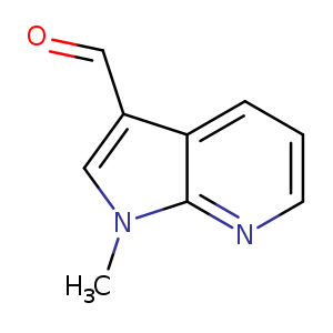 1H-Pyrrolo[2,3-b]pyridine-3-carboxaldehyde, 1-methyl- (9CI)