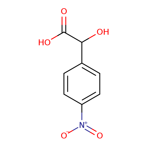 Benzeneacetic acid, α-hydroxy-4-nitro-
