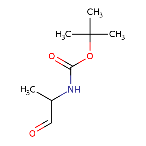 Carbamic acid, N-(1-methyl-2-oxoethyl)-, 1,1-dimethylethyl ester