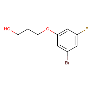 3-(3-Bromo-5-fluorophenoxy)propan-1-ol