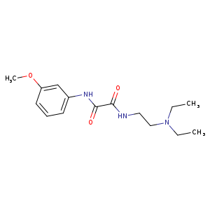 N-[2-(diethylamino)ethyl]-N'-(3-methoxyphenyl)ethanediamide
