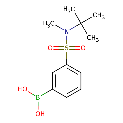 3-(N-t-butyl-N-methylsulfamoyl)phenylboronic acid