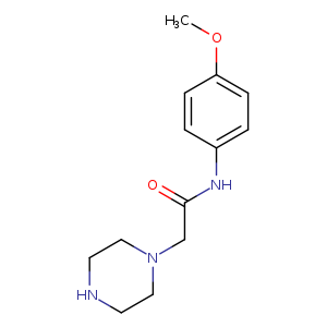 N-(4-methoxyphenyl)-2-(piperazin-1-yl)acetamide