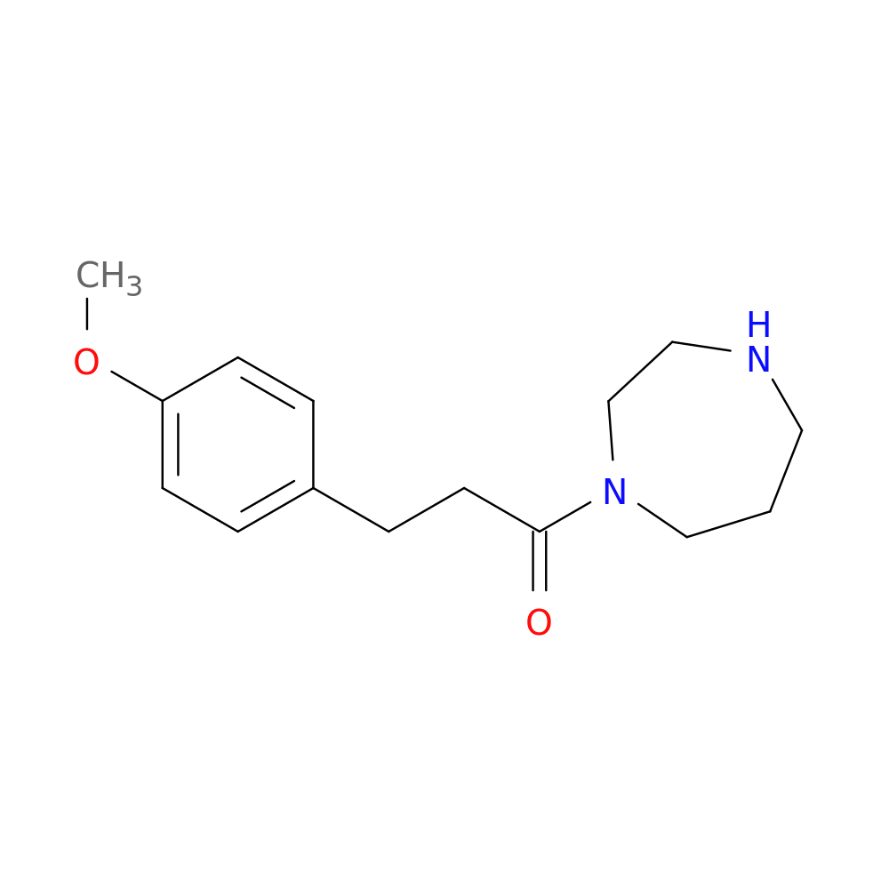 1-(1,4-diazepan-1-yl)-3-(4-methoxyphenyl)propan-1-one