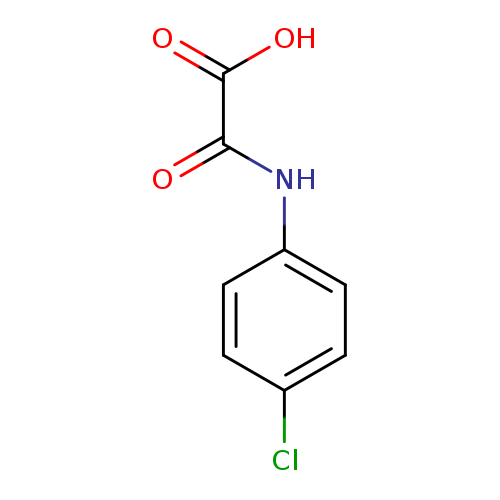 [(4-Chlorophenyl)amino](oxo)acetic acid