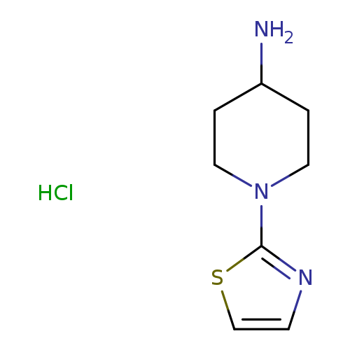 1-(1,3-thiazol-2-yl)piperidin-4-amine hydrochloride