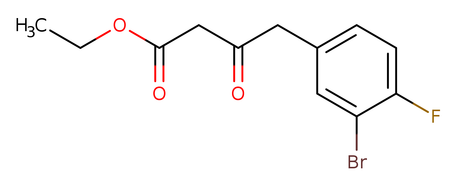 Ethyl 4-(3-bromo-4-fluorophenyl)-3-oxobutanoate