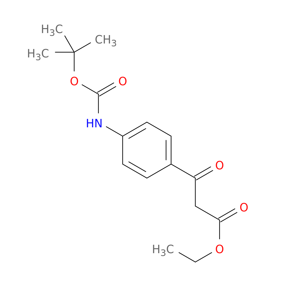 Ethyl 3-(4-((tert-butoxycarbonyl)amino)phenyl)-3-oxopropanoate