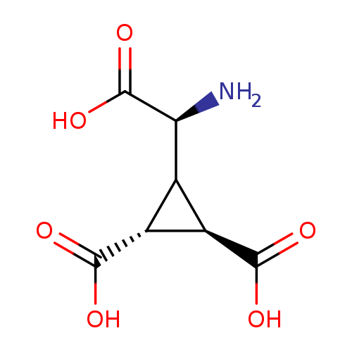 1,2-Cyclopropanedicarboxylic acid, 3-[(S)-aminocarboxymethyl]-, (1R,2R)-
