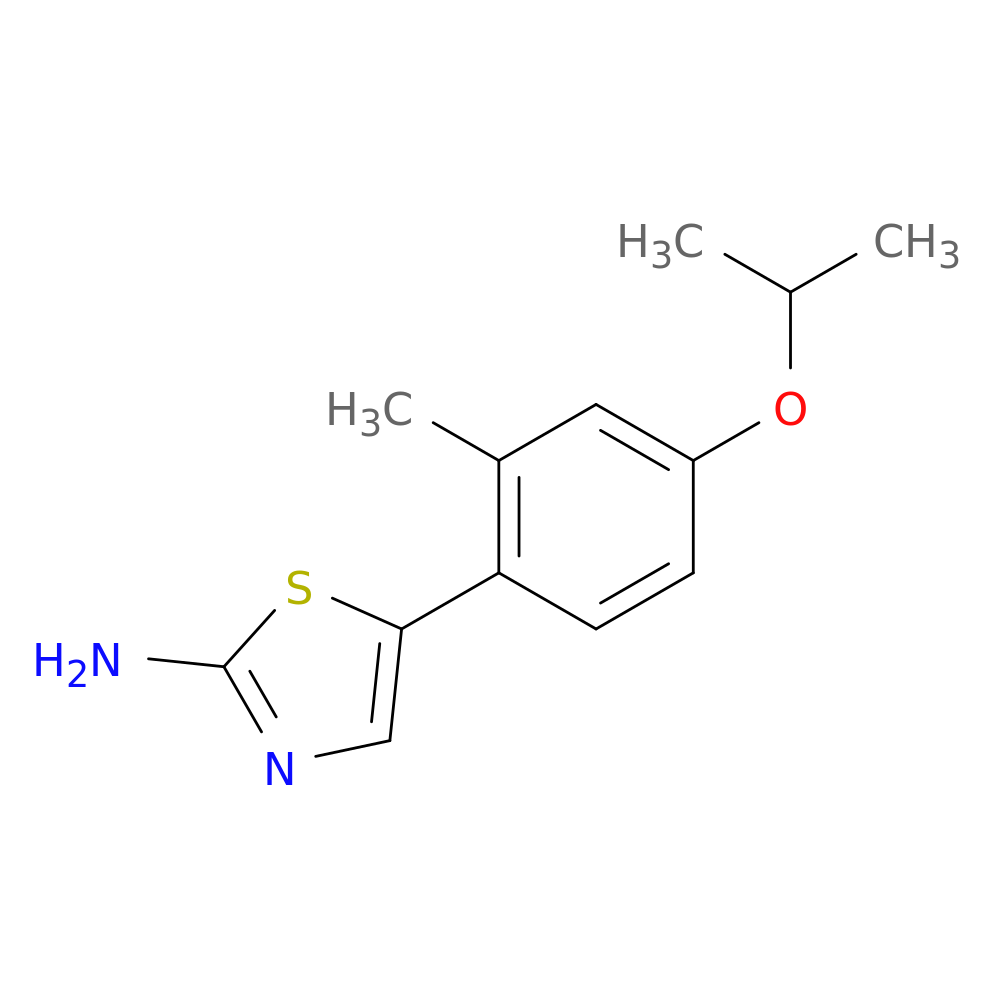 5-(4-Isopropoxy-2-methylphenyl)thiazol-2-amine