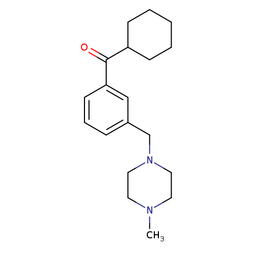 CYCLOHEXYL 3-(4-METHYLPIPERAZINOMETHYL)PHENYL KETONE