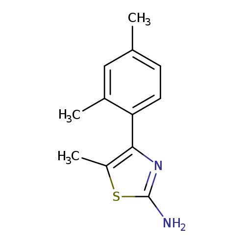 4-(2,4-Dimethylphenyl)-5-methyl-1,3-thiazol-2-amine