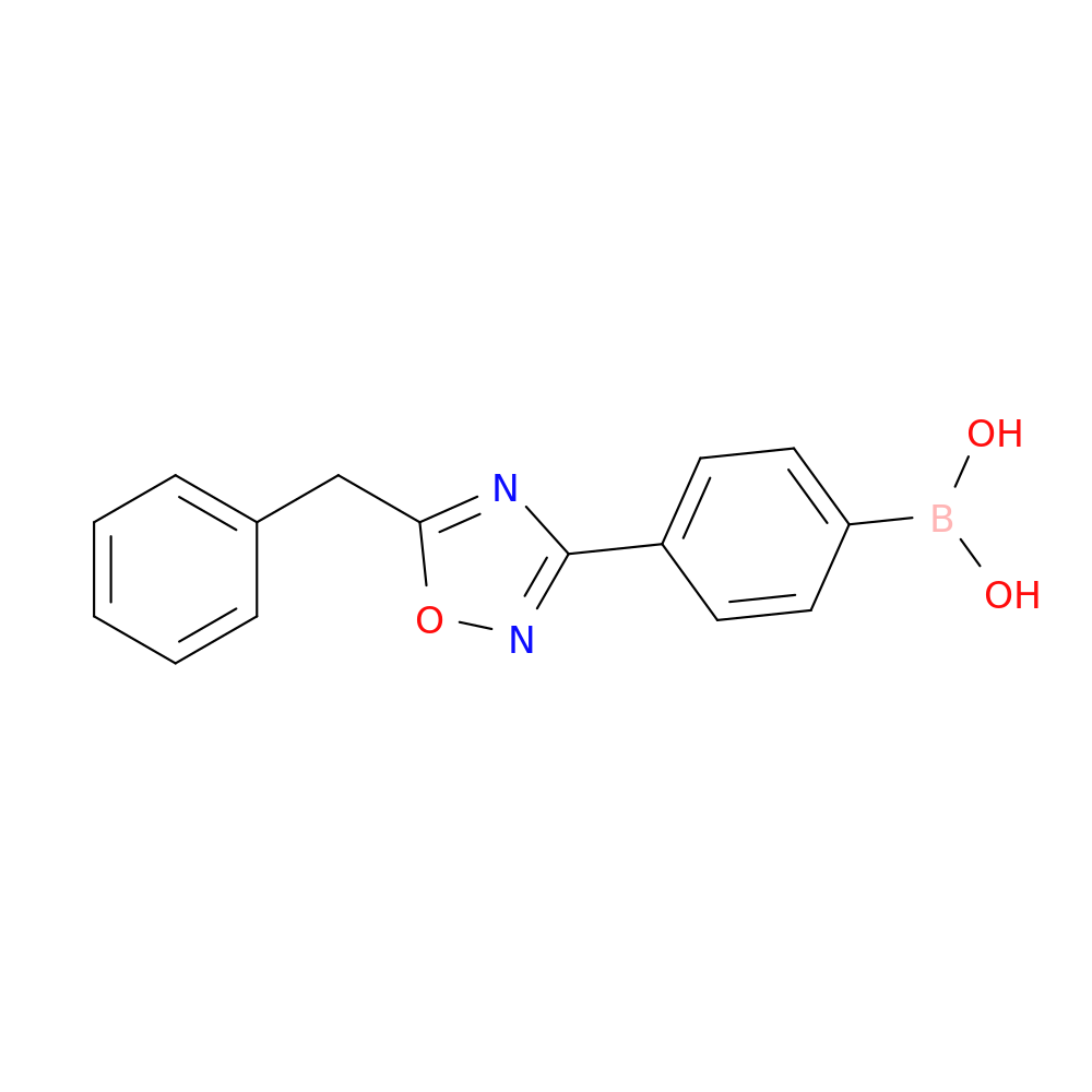 4-(5-Benzyl-1,2,4-oxadiazol-3-yl)phenylboronic acid