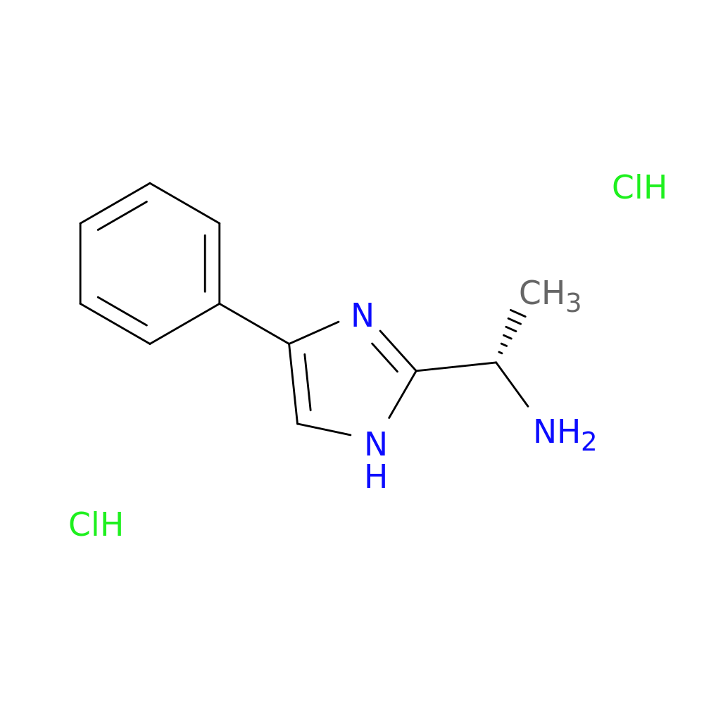 (S)-1-(4-Phenyl-1H-imidazol-2-yl)ethanamine dihydrochloride