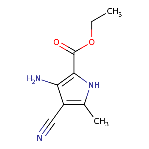 Ethyl 3-amino-4-cyano-5-methyl-1H-pyrrole-2-carboxylate