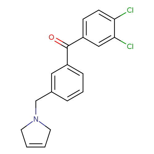(3,4-Dichlorophenyl)(3-((2,5-dihydro-1H-pyrrol-1-yl)methyl)phenyl)methanone