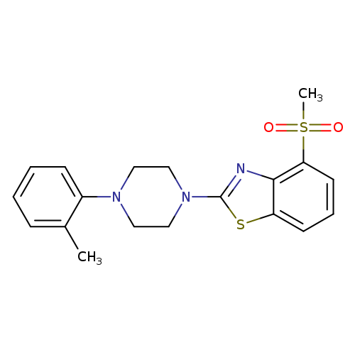 4-methanesulfonyl-2-[4-(2-methylphenyl)piperazin-1-yl]-1,3-benzothiazole