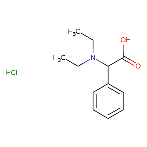 2-(Diethylamino)-2-phenylacetic acid hydrochloride